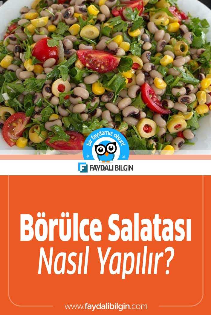 Börülce Salatası