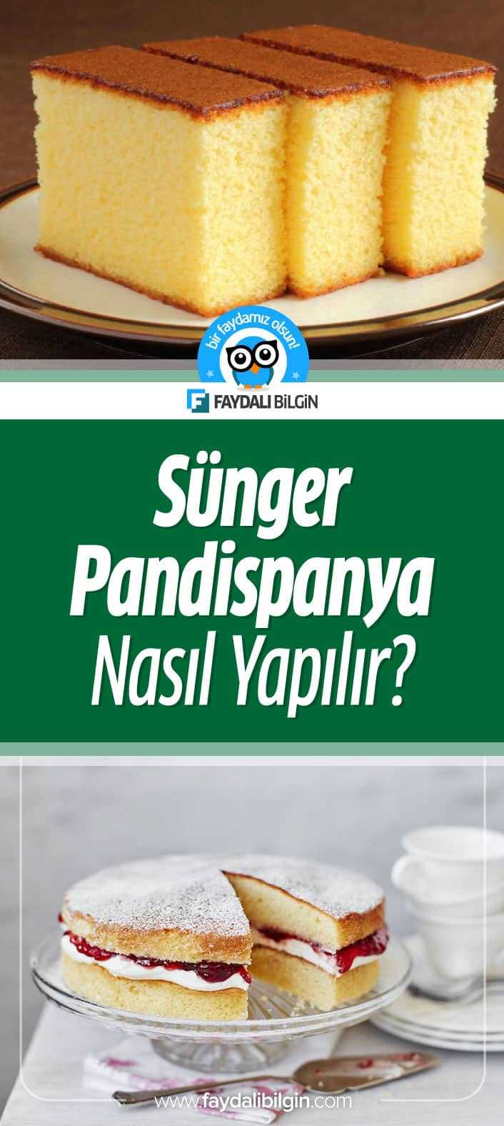 sünger pandispanya nasıl yapılır? pandispanya tarifi