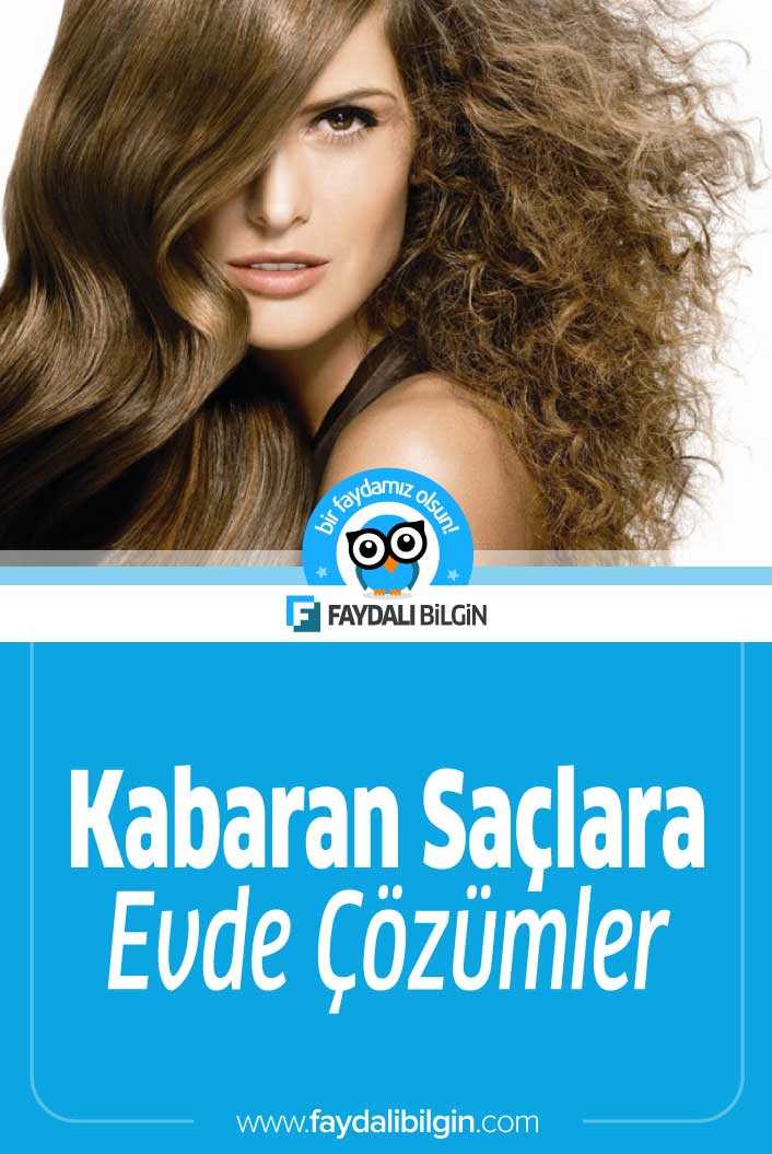 Kabaran Saçlara Evde Çözümler