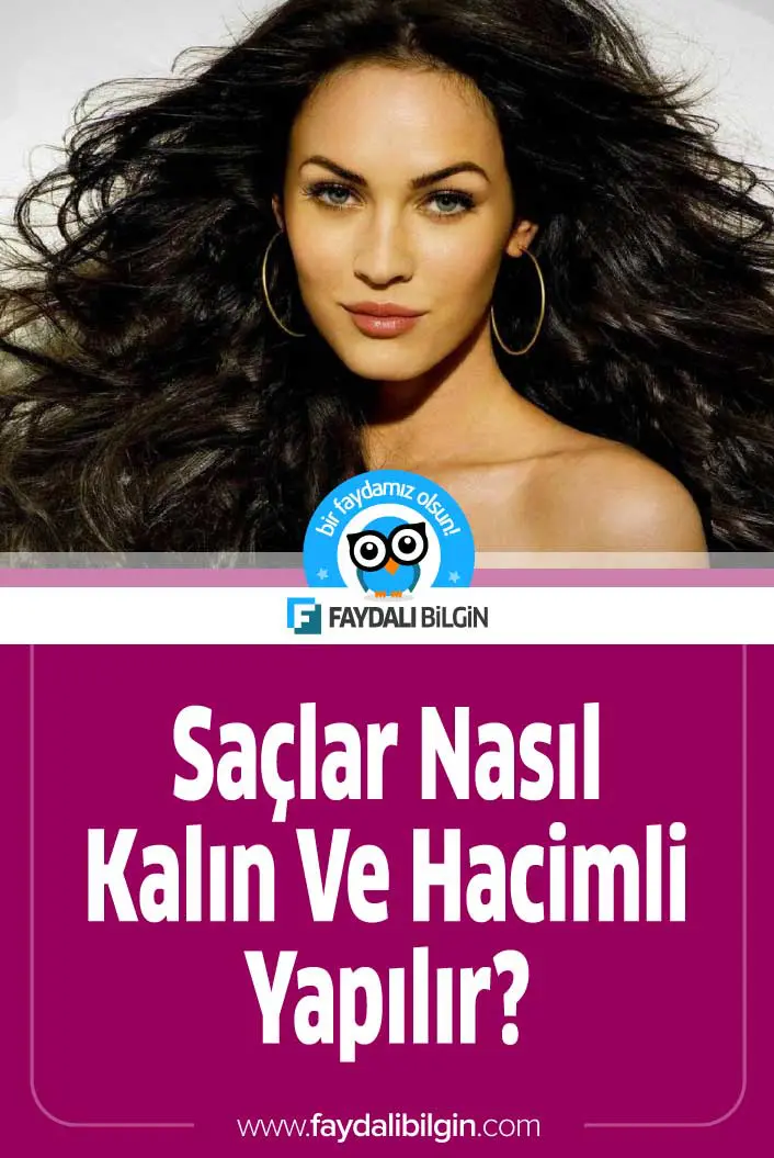 Saçların Kalın Telli Olması İçin Yapmanız Gerekenler