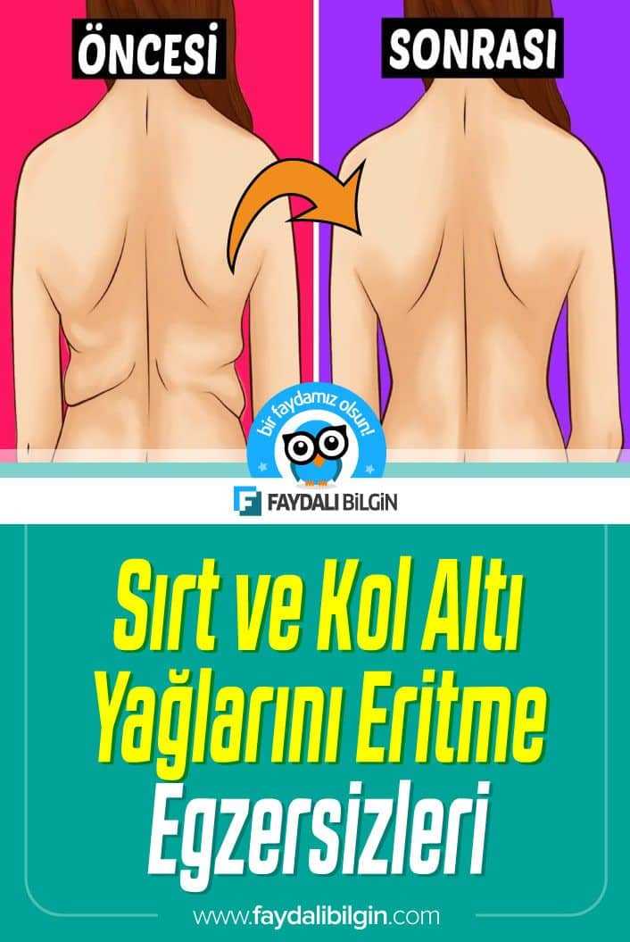 Sırt ve kol altı yağlarını eritmek mi istiyorsunuz? Bu egzersizleri evinizde yapabilir ve bu soruna çözüm bulabilirsiniz. #egzersiz #spor #egzersizvideoları #hareketler #zayıflama #kiloverme #bel #basen #sağlık