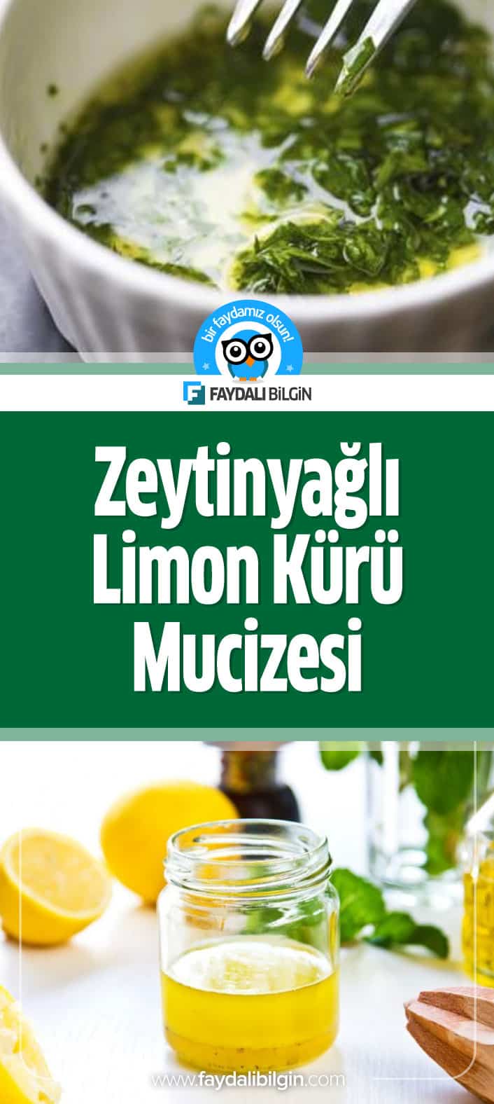 zeytinyağlı limon kürünün faydaları