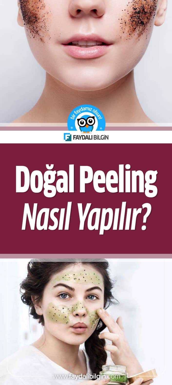 doğal peeling tarifleri, nasıl yapılır?