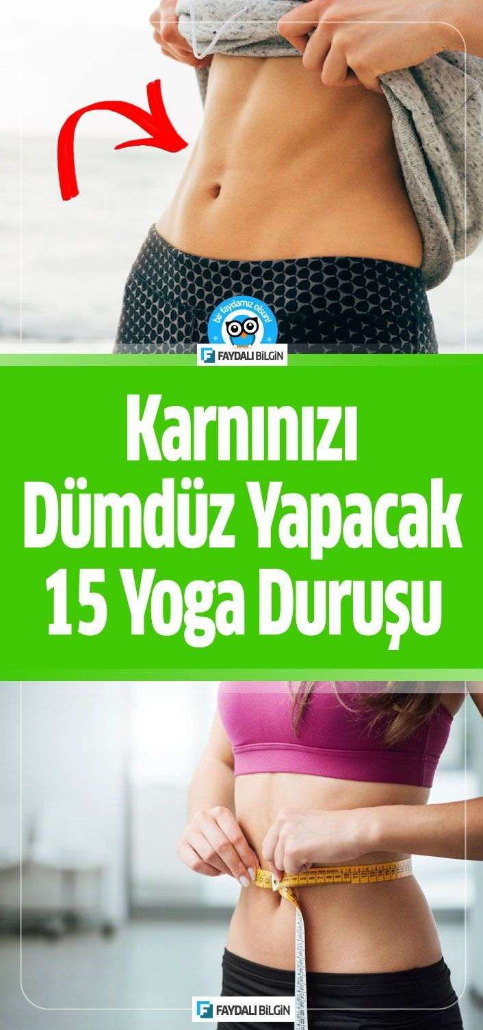 Karnınızı Dümdüz Yapacak 15 Yoga Asana Hareketi