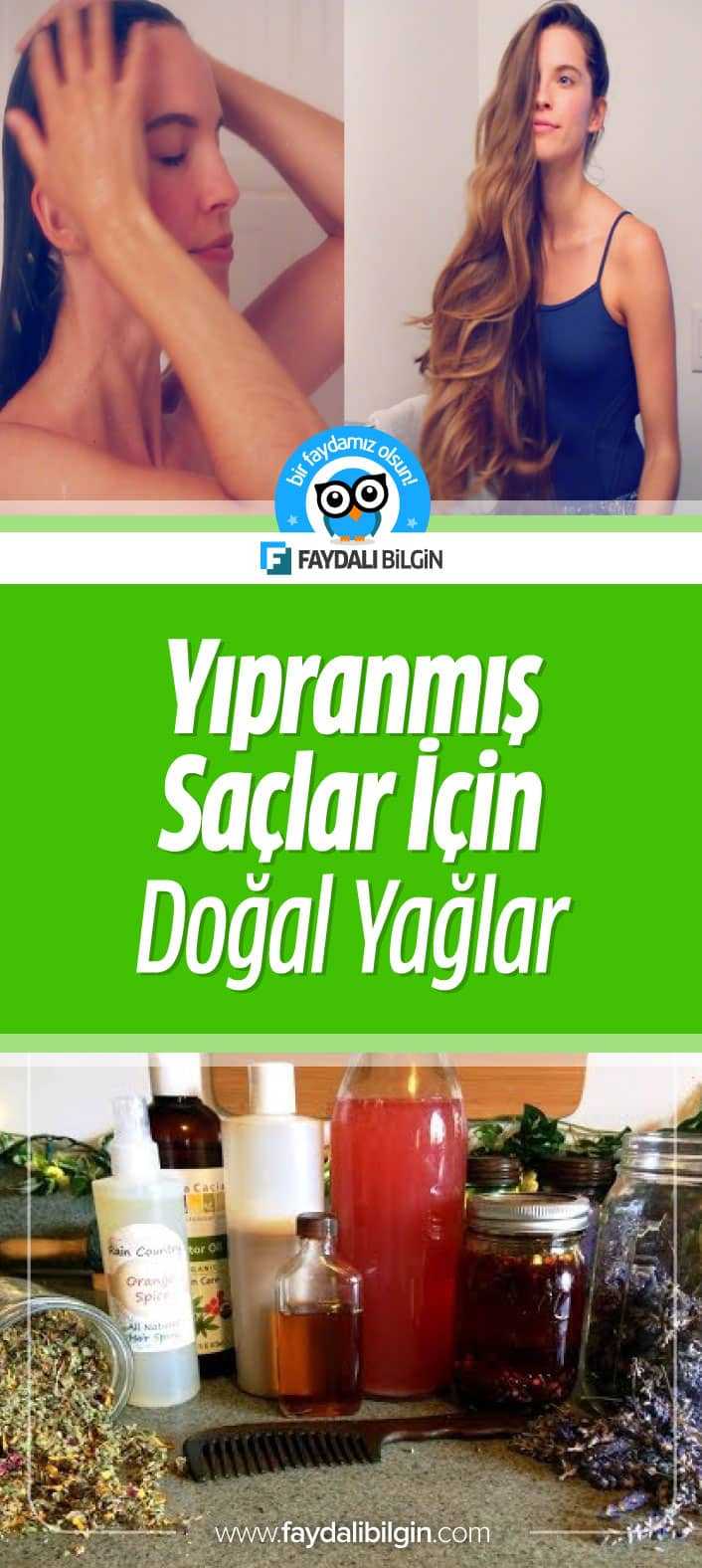 kadın saç bakım yağları, saça i̇yi gelen bitkisel yağlar