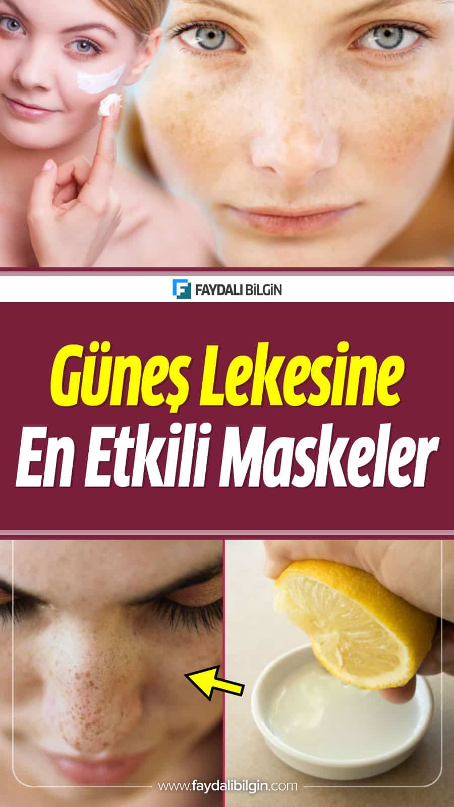 Güneş Lekesi Nasıl Geçer? Tatilde Oluşan Güneş Lekeleri İçin Maske