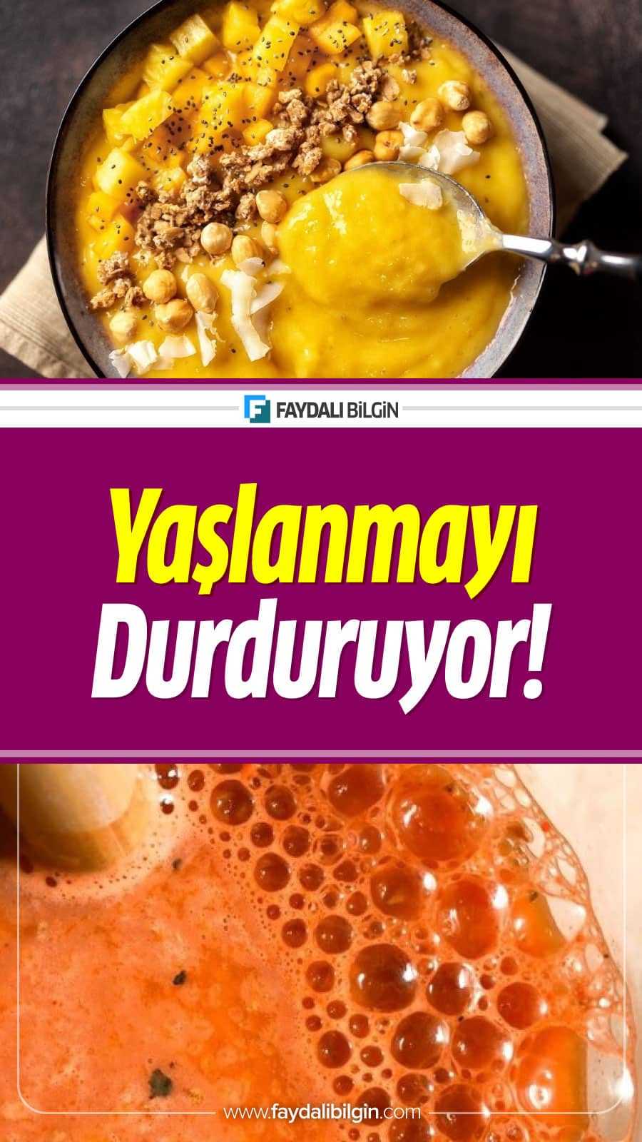 yaşlanmayı durduran kür tarifi