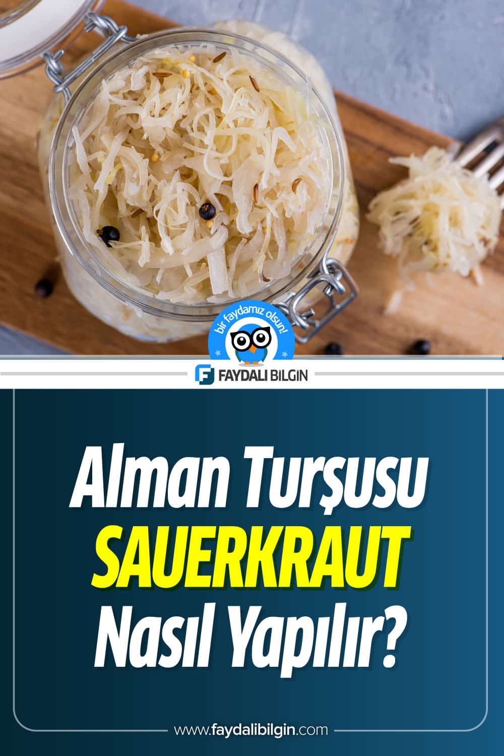 alman turşusu sauerkraut nasıl yapılır?
