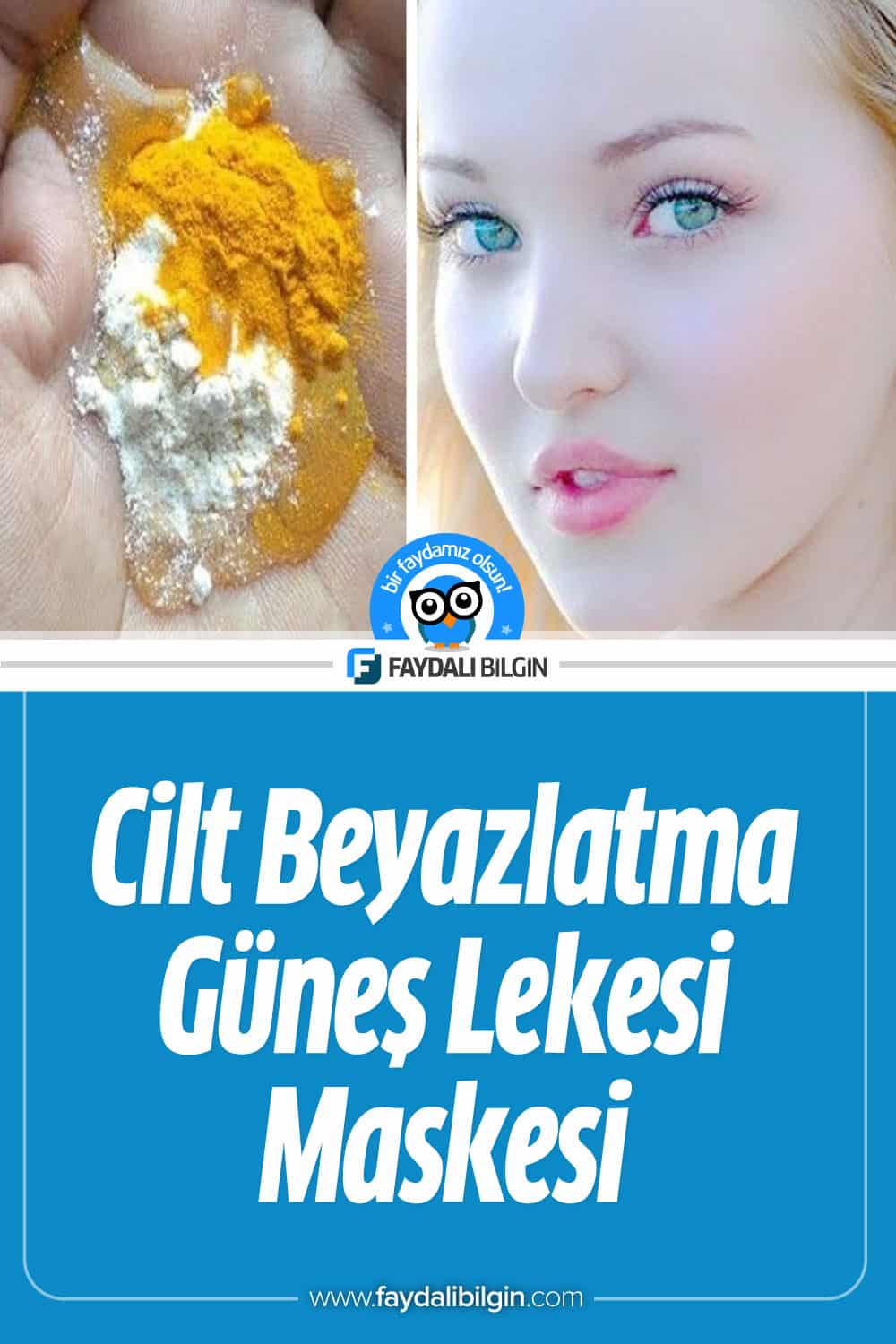 Cilt Beyazlatma Güneş Lekesi Maskesi