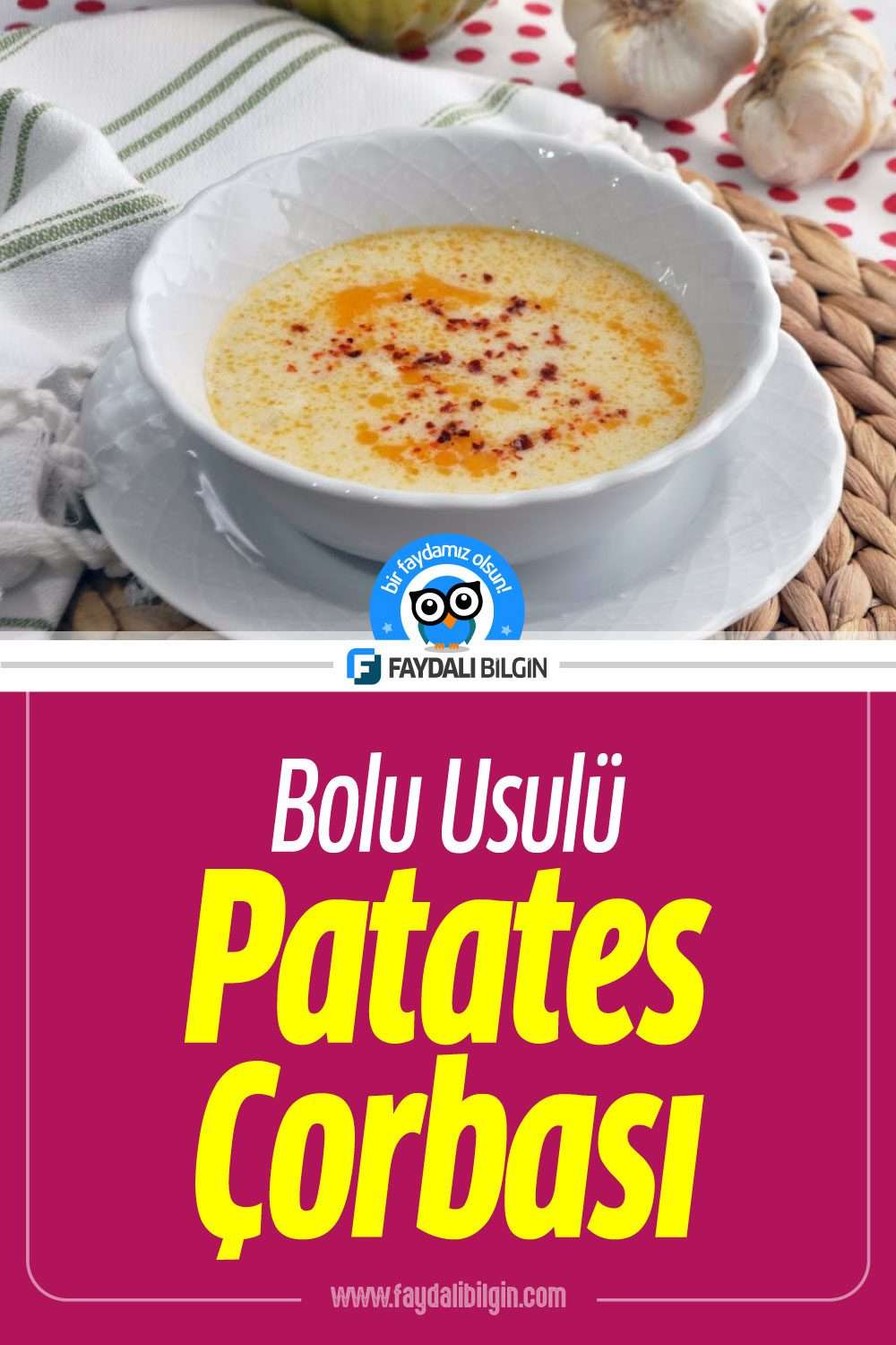 patates çorbası tarifi nasıl yapılır?