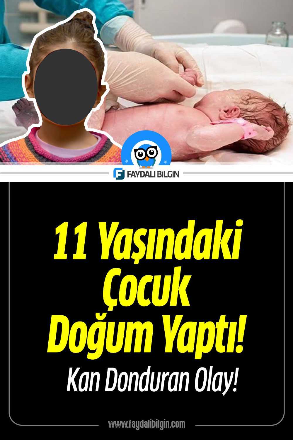 diyarbakır\'da 11 yaşındaki çocuk doğum yaptı!