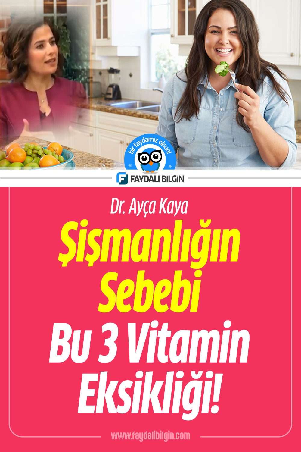 şişmanlığın sebebi bu 3 vitamin eksikliği!