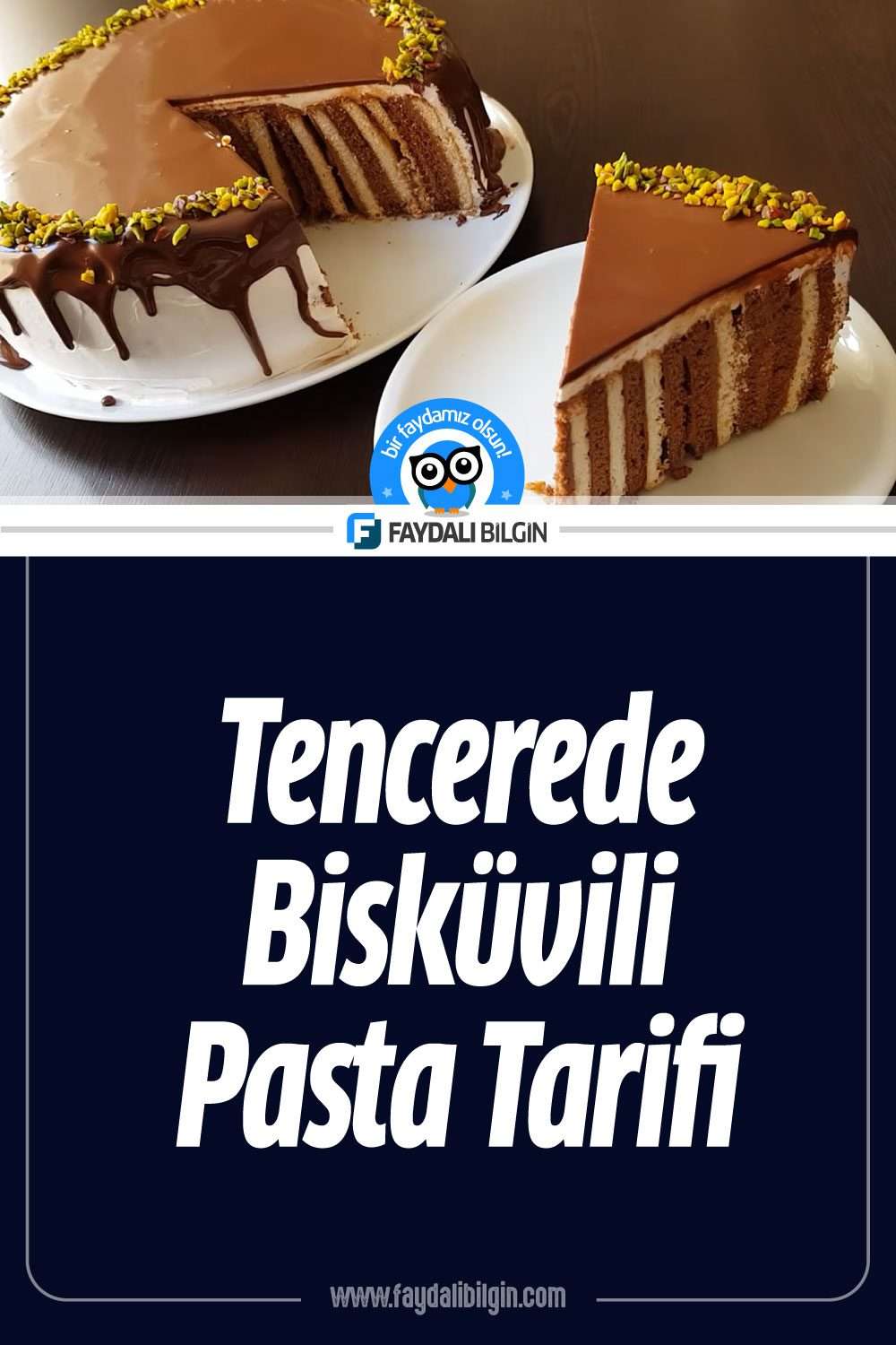 tencerede bisküvili pasta tarifi