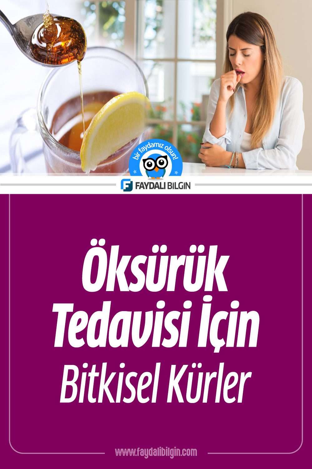 Öksürük Doğal Tedavi için Bitkisel Kürler