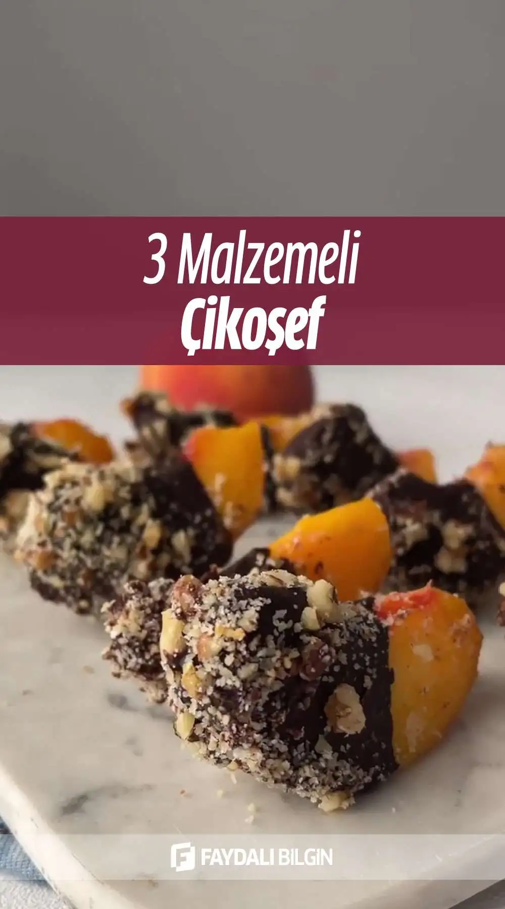 3 malzemeli çikoşef