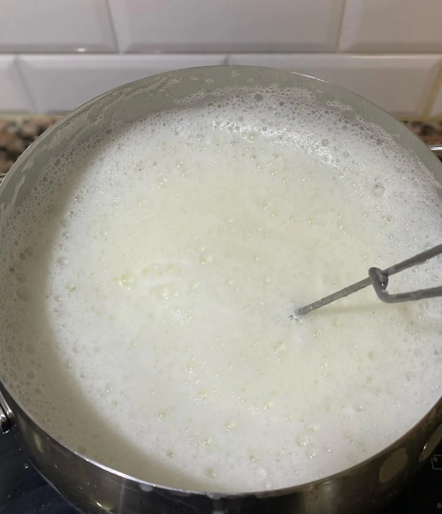 7 adımda süt reçeli tarifi